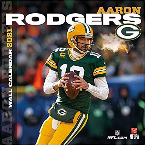 Green Bay Packers Aaron Rodgers 2021 Calendar