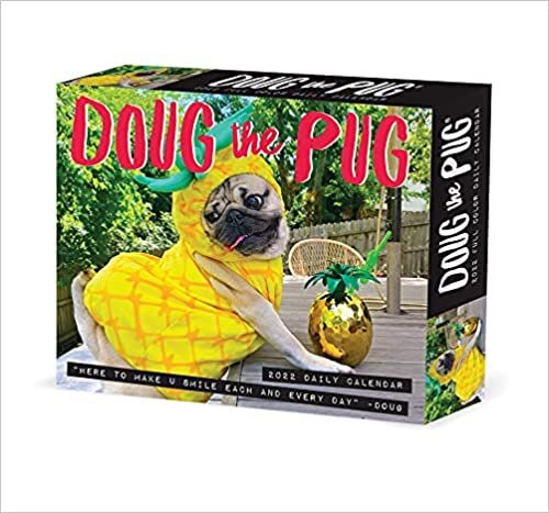 تحميل Doug the Pug 2022 Box Calendar, Daily Desktop