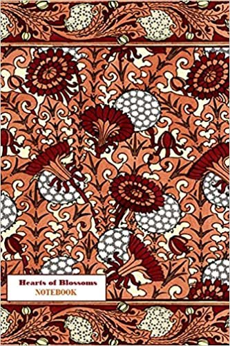تحميل Hearts of Blossoms NOTEBOOK [ruled Notebook/Journal/Diary to write in, 60 sheets, Medium Size (A5) 6x9 inches]