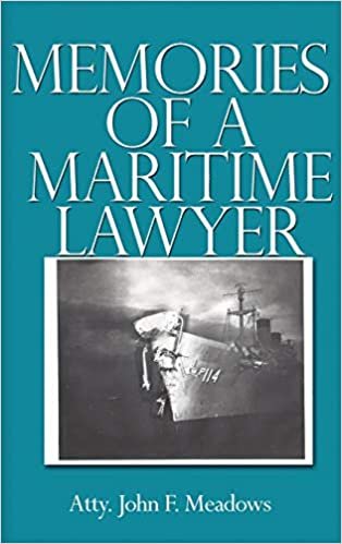 تحميل Memories of a Maritime Lawyer