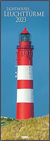 Leuchttuerme 2023 - Foto-Kalender 34x98: Lighthouses