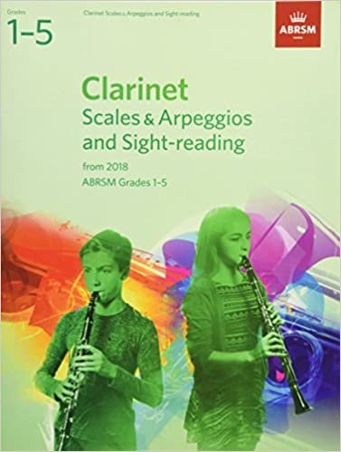 تحميل Clarinet Scales &amp; Arpeggios and Sight-Reading, ABRSM Grades 1-5: from 2018