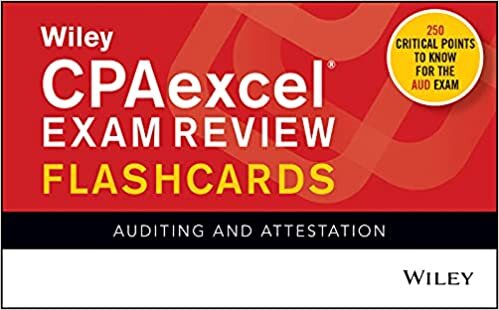 ダウンロード  Wiley's CPA Jan 2022 Flashcards: Auditing and Attestation 本