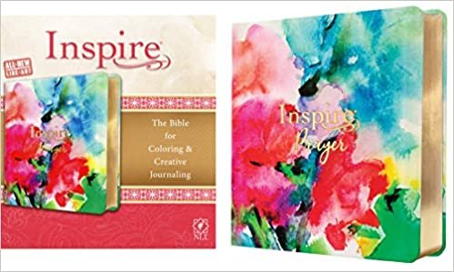 ダウンロード  Inspire Prayer: New Living Translation, Joyful Colors With Gold Foil Accents, Leatherlike: The Bible for Coloring & Creative Journaling 本