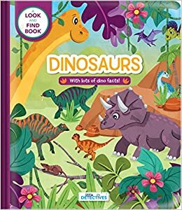 تحميل Little Detectives: Dinosaurs: A Look-and-Find Book