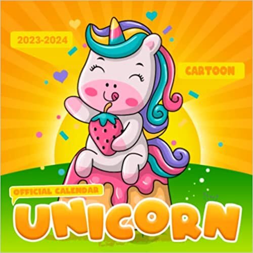 Our Unicorn Toddle Calendar 2023: OFFICIAL 2023 Unicorn Animal Buddies - From January 2023 to December 2024 with high quality cute funny animal photos for kids, family, boys & girls. 12
