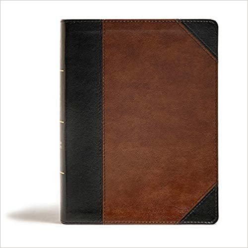 Holy Bible: Csb Tony Evans Study Bible, Black/Brown Leathertouch