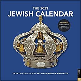 ダウンロード  The Jewish Calendar 16-Month 2022-2023 Wall Calendar: Jewish Year 5783 本