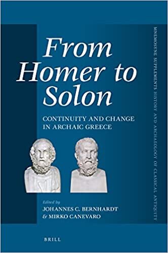 تحميل From Homer to Solon: Continuity and Change in Archaic Greece