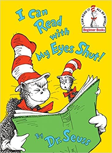 I Can Read with My Eyes Shut! (Beginner Books(r)) indir