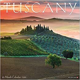 Tuscany 2021 Calendar