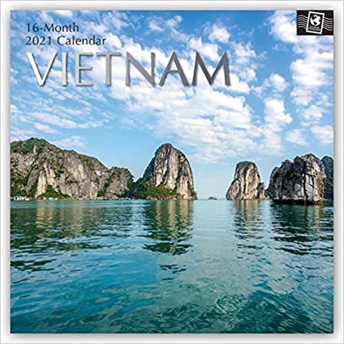 indir Vietnam 2021 - 16-Monatskalender: Original The Gifted Stationery Co. Ltd [Mehrsprachig] [Kalender] (Wall-Kalender)