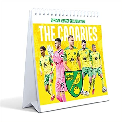 The Official Norwich City FC Desk Calendar 2022