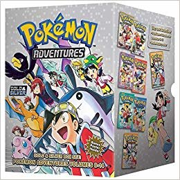 تحميل صندوق pokémon والمغامرات Gold &amp; Silver مجموعة مكونة من قطعة واحدة (تشمل مجموعة vol. 8 – 14) (Pokemon)