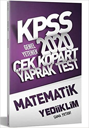 Yediiklim KPSS Genel Kültür Matematik Çek Kopart Yaprak Test-YENİ indir