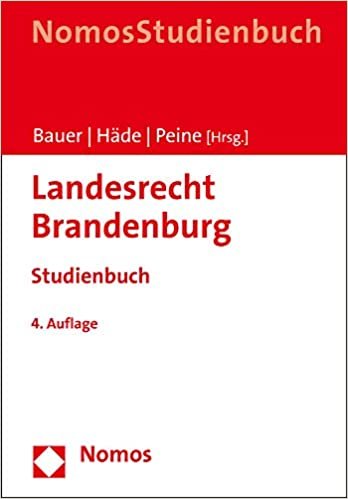 Landesrecht Brandenburg: Studienbuch