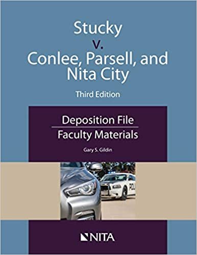 indir Stucky v. Conlee, Parsell, and Nita City: Deposition File, Faculty Materials