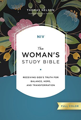 ダウンロード  NIV, The Woman's Study Bible, Full-Color, Ebook: Receiving God's Truth for Balance, Hope, and Transformation (English Edition) 本