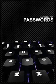 Notebook for passwords