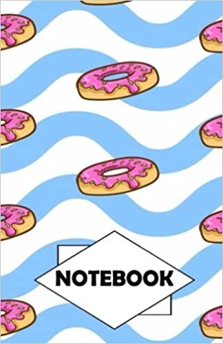 تحميل Notebook: Dot-Grid, Graph, Lined, Blank Paper: Donuts 1: Small Pocket diary 110 pages, 5.5&quot; x 8.5&quot;