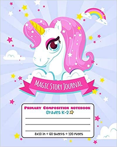 indir Magic Story Journal Primary Composition Notebook Grades K-2: Picture drawing and Dash Mid Line hand writing paper Magic Story Paper Journal Primary - ... Composition Journal Unicorn, Band 15)