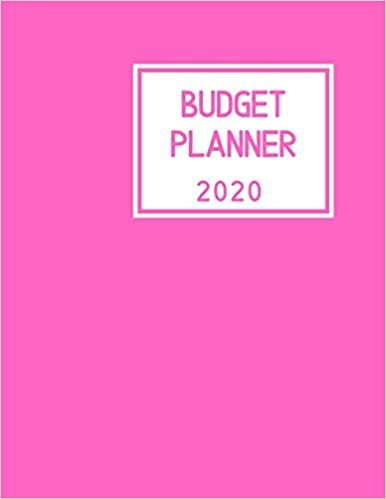 Budget Planner: Daily, weekly & monthly financial planner to organize and track your spending and saving. Expense tracker. Personal finance organizer. Bright pink design