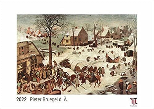 ダウンロード  Pieter Bruegel d. Ae. 2022 - White Edition - Timokrates Kalender, Wandkalender, Bildkalender - DIN A3 (42 x 30 cm) 本