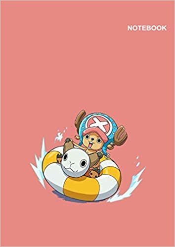 One Piece Anime notebook for teens: Lined Pages, 110 Pages, 8.27 x 11.69 (International standard for paper A4 size), One Piece Chopper Notebook Cover. indir