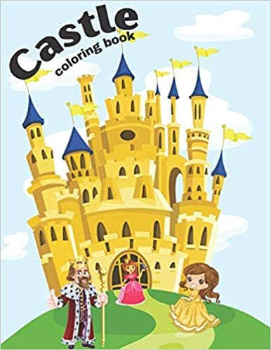 Castle Coloring Book: A book for kids with 45 unique ilustration