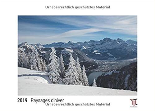 paysages d hiver 2019 edition blanche calendrier mural timokrates calendrier pho indir