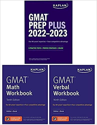 GMAT Complete 2022–2023: 3-Book Set: 6 Practice Tests + Proven Strategies + Online (Kaplan Test Prep)