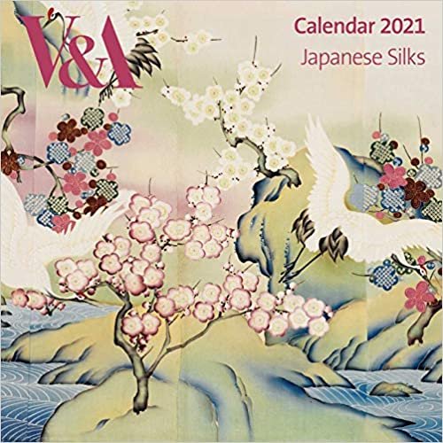 V&a - Japanese Silks 2021 Calendar (Wall Calendar) indir