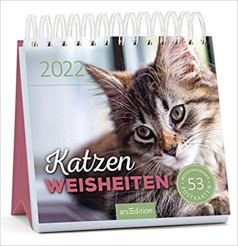 ダウンロード  Postkartenkalender Katzenweisheiten 2022 本