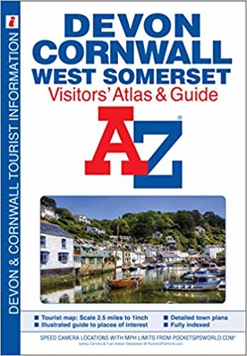 Devon, Cornwall & West Somerset Visitors Atlas (A-Z Street Maps & Atlases) indir