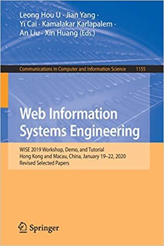 تحميل Web Information Systems Engineering: WISE 2019 Workshop, Demo, and Tutorial, Hong Kong and Macau, China, January 19-22, 2020, Revised Selected Papers