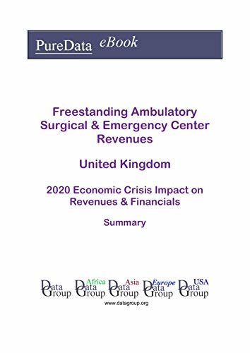 ダウンロード  Freestanding Ambulatory Surgical & Emergency Center Revenues United Kingdom Summary: 2020 Economic Crisis Impact on Revenues & Financials (English Edition) 本