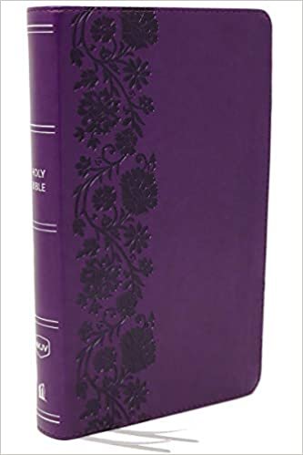 NKJV, End-of-Verse Reference Bible, Personal Size Large Print, Leathersoft, Purple, Red Letter, Comfort Print: Holy Bible, New King James Version indir