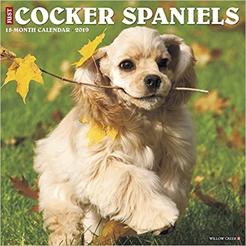 ダウンロード  Just Cocker Spaniels 2019 Calendar 本