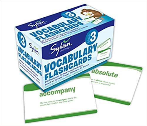ダウンロード  3rd Grade Vocabulary Flashcards: 240 Flashcards for Improving Vocabulary Based on Sylvan's Proven Techniques for Success (Sylvan Language Arts Flashcards) 本