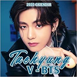 indir Taehyung - V BTS 2022 Calendar: Squared Monthly Calendar Mini Planner 12 Months 2022 bonus September to December 2021 , Korean BTS Pop Star Official Photos