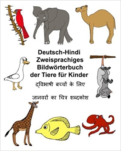 Deutsch-Hindi Zweisprachiges Bildwörterbuch der Tiere für Kinder (FreeBilingualBooks.com) indir