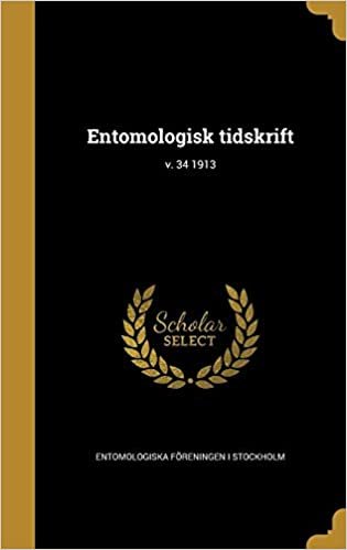 Entomologisk tidskrift; v. 34 1913 indir