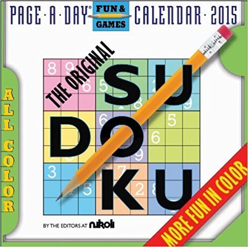 ダウンロード  The Original Sudoku 2015 Page-A-Day Calendar by Editors at Nikoli(2014-07-21) 本