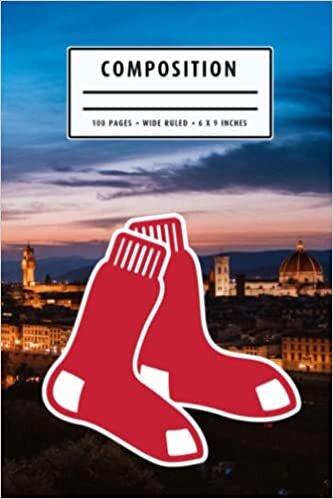 Weekly Planner Composition : Boston Red Sox Notebook- To My Baseball Son , To My Baseball Dad - Baseball Notebook #3