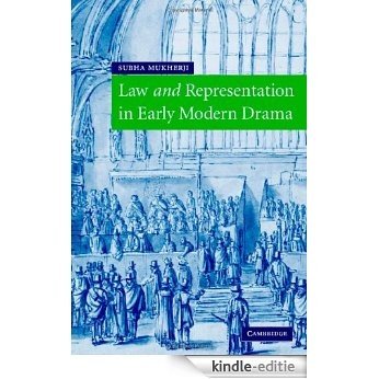 Law and Representation in Early Modern Drama [Kindle-editie]