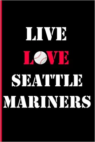 indir Live Love Seattle Mariners Composition Book &amp; Logbook &amp; Notebook &amp; Journal College Ruled 6x9 110 page