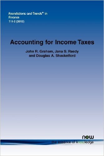 Accounting for Income Taxes: Primer, Extant Research, and Future Directions baixar