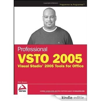 Professional VSTO 2005: Visual Studio 2005 Tools for Office [Kindle-editie]
