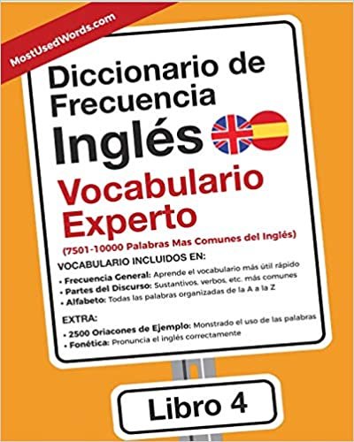 Diccionario de Frecuencia - Inglés - Vocabulario Experto: 7501-10000 Palabras Mas Comunes del Ingles