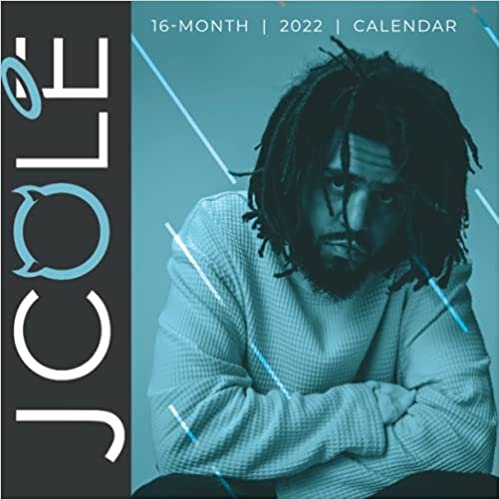 indir J. Cole 2022 Calendar: Fabulous Calendar 2022 for fans in 8.5x8.5 inch